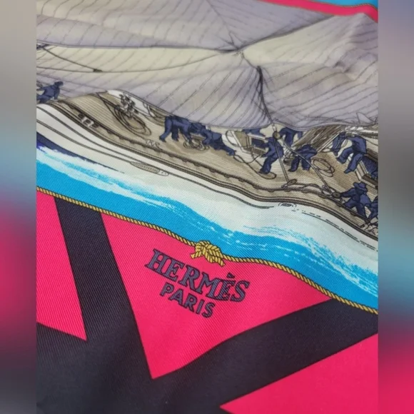 Hermes Silk Scarf with Box - Picture 8 of 10